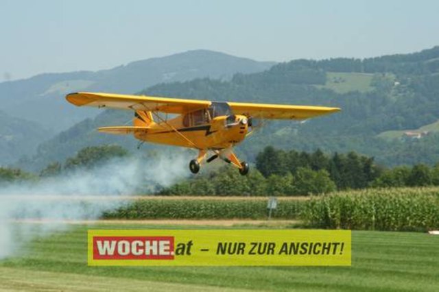 Die WOCHE besuchte die Modellflugshow 2009 in St. Marein.