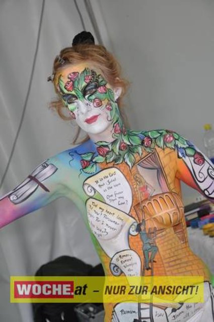 In Seeboden findet das Bodypainting-Festival statt.
