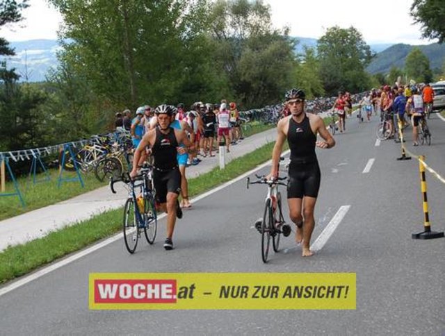 Zum 23. Mal organisierte die Gösselsdorfer Dorfgemeinschaft den beliebten Volkstriathlon!