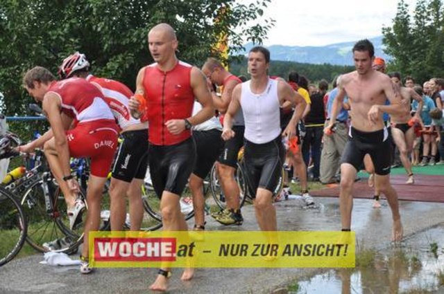 Zum 23. Mal organisierte die Gösselsdorfer Dorfgemeinschaft den beliebten Volkstriathlon!