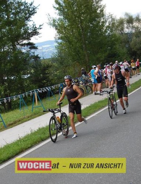 Zum 23. Mal organisierte die Gösselsdorfer Dorfgemeinschaft den beliebten Volkstriathlon!