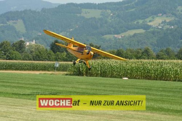 Die WOCHE besuchte die Modellflugshow 2009 in St. Marein.
