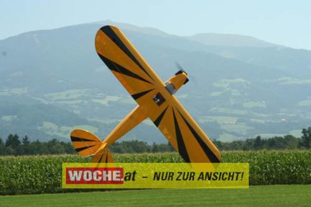 Die WOCHE besuchte die Modellflugshow 2009 in St. Marein.