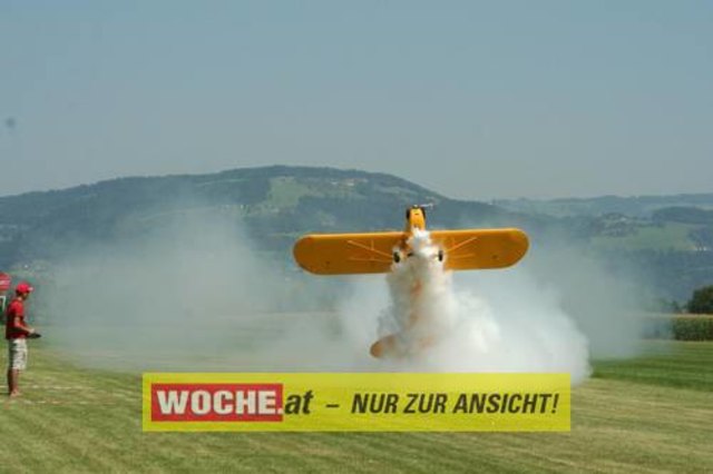 Die WOCHE besuchte die Modellflugshow 2009 in St. Marein.