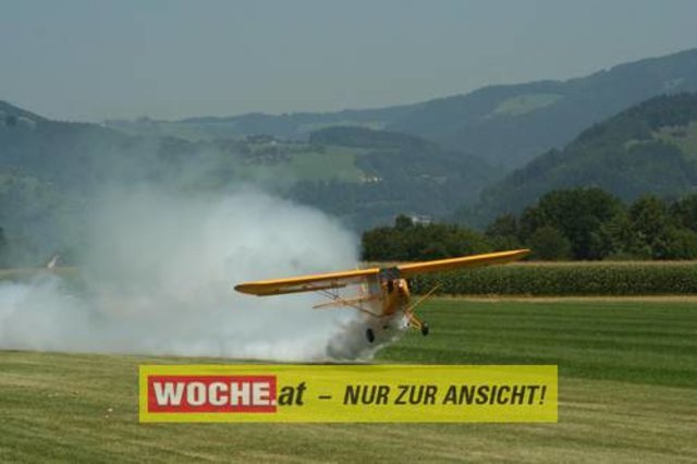 Die WOCHE besuchte die Modellflugshow 2009 in St. Marein.