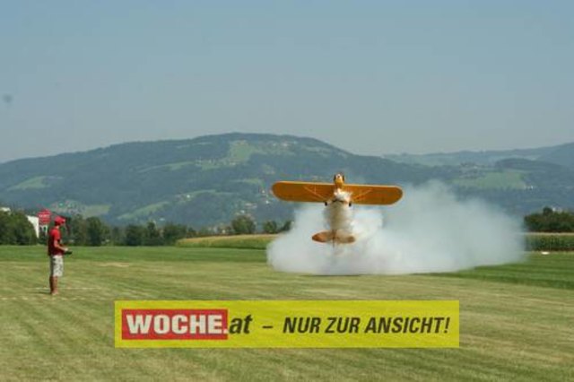 Die WOCHE besuchte die Modellflugshow 2009 in St. Marein.
