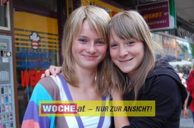 In Spittal konnte wieder bis spät in den Abend hinein geshoppt werden.