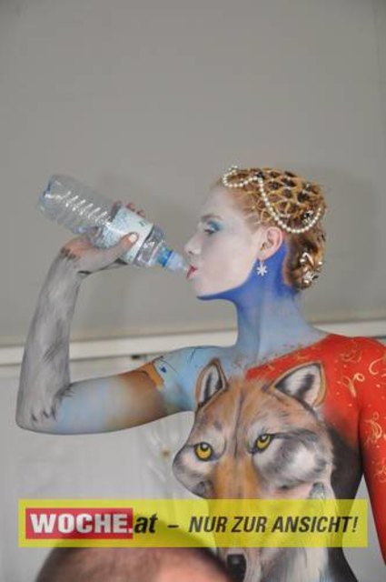 In Seeboden findet das Bodypainting-Festival statt.