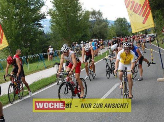 Zum 23. Mal organisierte die Gösselsdorfer Dorfgemeinschaft den beliebten Volkstriathlon!