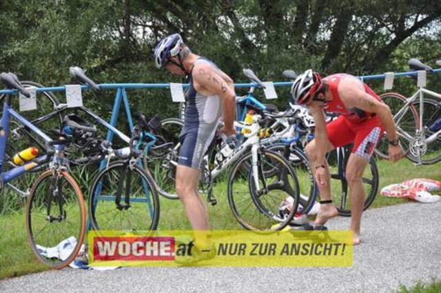 Zum 23. Mal organisierte die Gösselsdorfer Dorfgemeinschaft den beliebten Volkstriathlon!