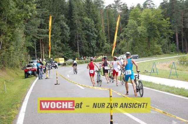 Zum 23. Mal organisierte die Gösselsdorfer Dorfgemeinschaft den beliebten Volkstriathlon!