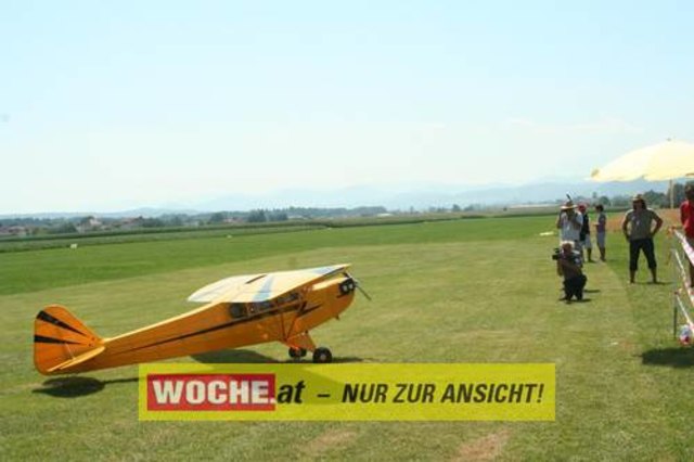 Die WOCHE besuchte die Modellflugshow 2009 in St. Marein.