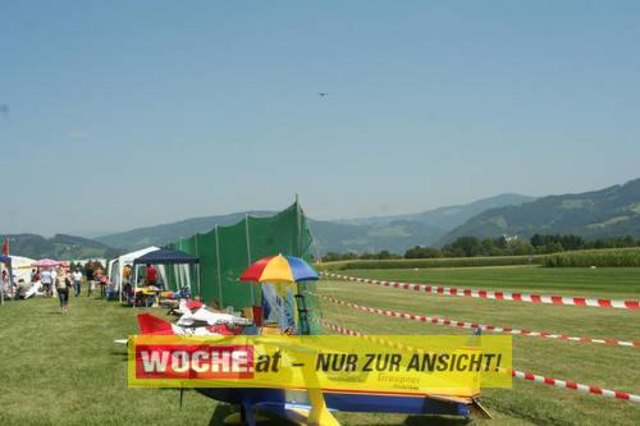 Die WOCHE besuchte die Modellflugshow 2009 in St. Marein.