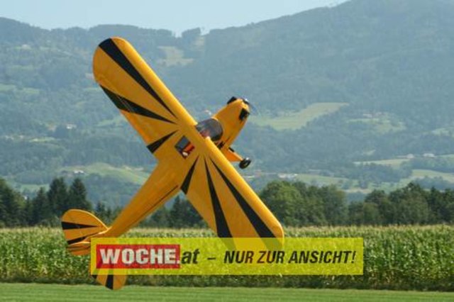 Die WOCHE besuchte die Modellflugshow 2009 in St. Marein.