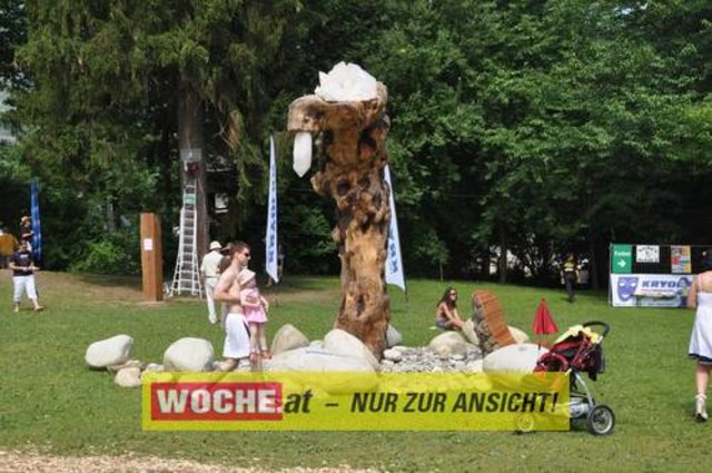 In Seeboden findet das Bodypainting-Festival statt.