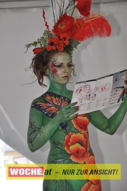 In Seeboden findet das Bodypainting-Festival statt.
