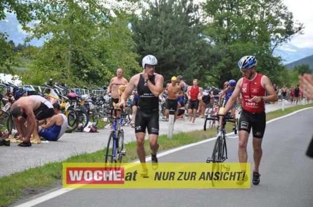 Zum 23. Mal organisierte die Gösselsdorfer Dorfgemeinschaft den beliebten Volkstriathlon!