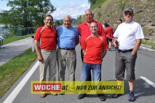 Zum 23. Mal organisierte die Gösselsdorfer Dorfgemeinschaft den beliebten Volkstriathlon!