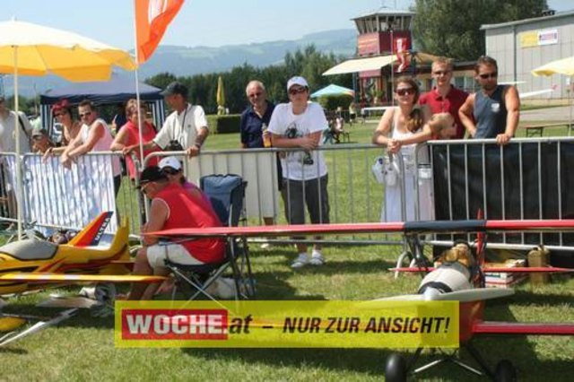 Die WOCHE besuchte die Modellflugshow 2009 in St. Marein.