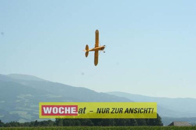 Die WOCHE besuchte die Modellflugshow 2009 in St. Marein.