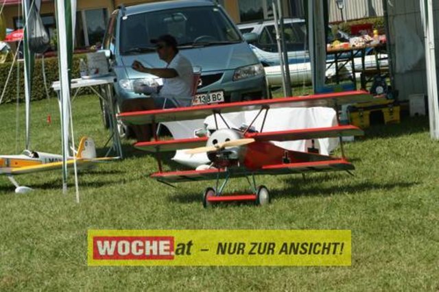 Die WOCHE besuchte die Modellflugshow 2009 in St. Marein.