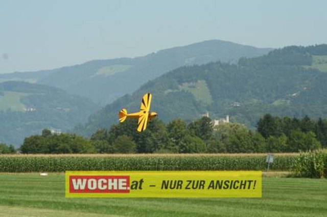 Die WOCHE besuchte die Modellflugshow 2009 in St. Marein.