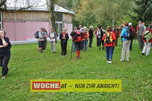 Anlässlich vom Herbst Aktivtag am Faakersee, gab es den letzten WOCHE-Wandertag der Saison. Gewandert wurde ab der Burgruine Finkenstein. Hunderte Teilnehmer nahmen daran teil!