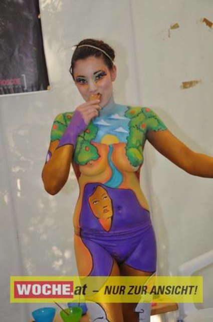 In Seeboden findet das Bodypainting-Festival statt.