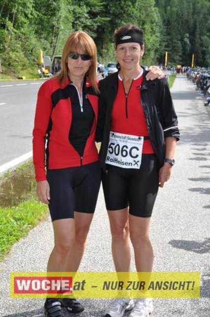 Zum 23. Mal organisierte die Gösselsdorfer Dorfgemeinschaft den beliebten Volkstriathlon!