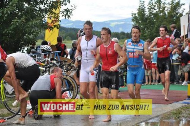 Zum 23. Mal organisierte die Gösselsdorfer Dorfgemeinschaft den beliebten Volkstriathlon!
