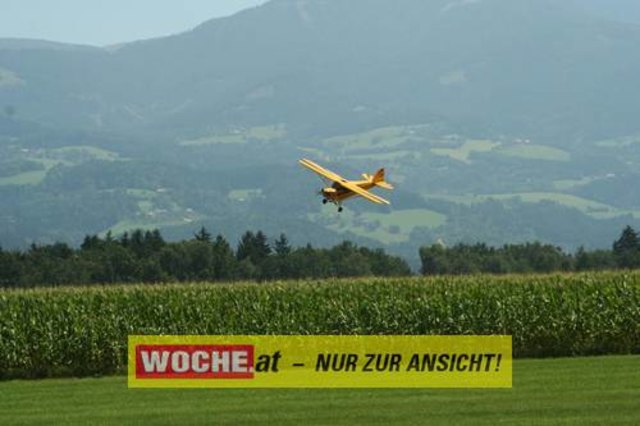Die WOCHE besuchte die Modellflugshow 2009 in St. Marein.