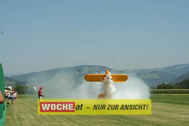Die WOCHE besuchte die Modellflugshow 2009 in St. Marein.