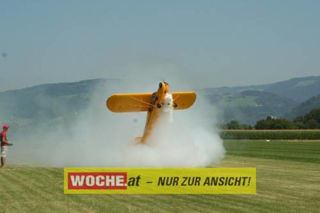 Die WOCHE besuchte die Modellflugshow 2009 in St. Marein.