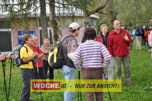 Anlässlich vom Herbst Aktivtag am Faakersee, gab es den letzten WOCHE-Wandertag der Saison. Gewandert wurde ab der Burgruine Finkenstein. Hunderte Teilnehmer nahmen daran teil!