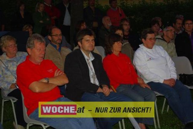 Die Stadtkapelle gab das 1. von 4 Blasmusikkonzerten auf der Bürgerlust!
