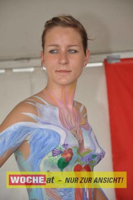 In Seeboden findet das Bodypainting-Festival statt.
