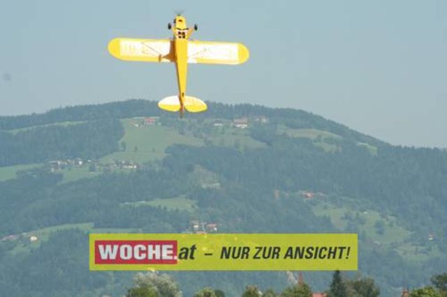 Die WOCHE besuchte die Modellflugshow 2009 in St. Marein.