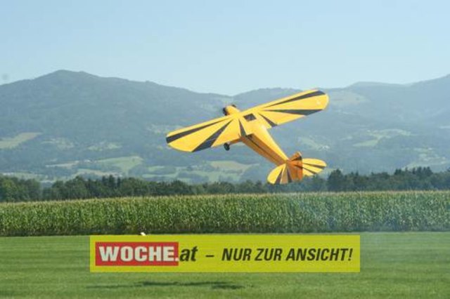 Die WOCHE besuchte die Modellflugshow 2009 in St. Marein.
