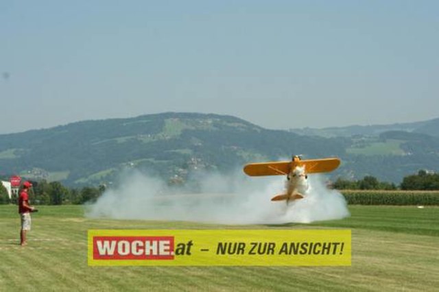 Die WOCHE besuchte die Modellflugshow 2009 in St. Marein.