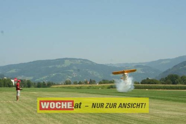 Die WOCHE besuchte die Modellflugshow 2009 in St. Marein.