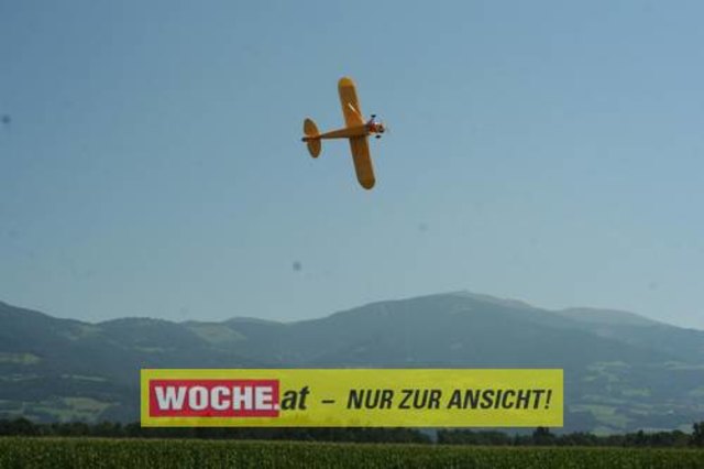 Die WOCHE besuchte die Modellflugshow 2009 in St. Marein.
