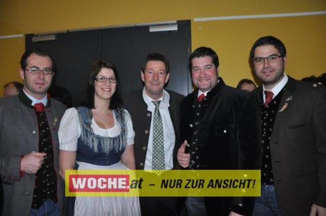Der Griffner Bauernbund und Bürgermeister Josef Müller luden zum Bauernball in den Kultursaal Griffen.