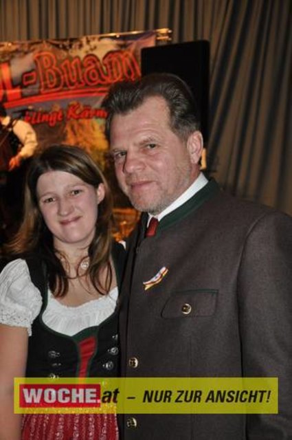 Der Griffner Bauernbund und Bürgermeister Josef Müller luden zum Bauernball in den Kultursaal Griffen.