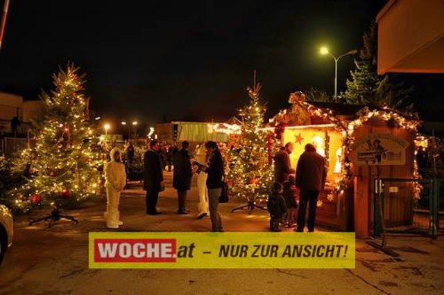 Die Telekom veranstaltete für ihre Business Kunden einen Weihnacht-Wunderwald in der Kärntner Zentrale der Telekom, wo diese bei Puntsch, Verhackertenbrote und Maroni einen Christbaum aussuchen durften.