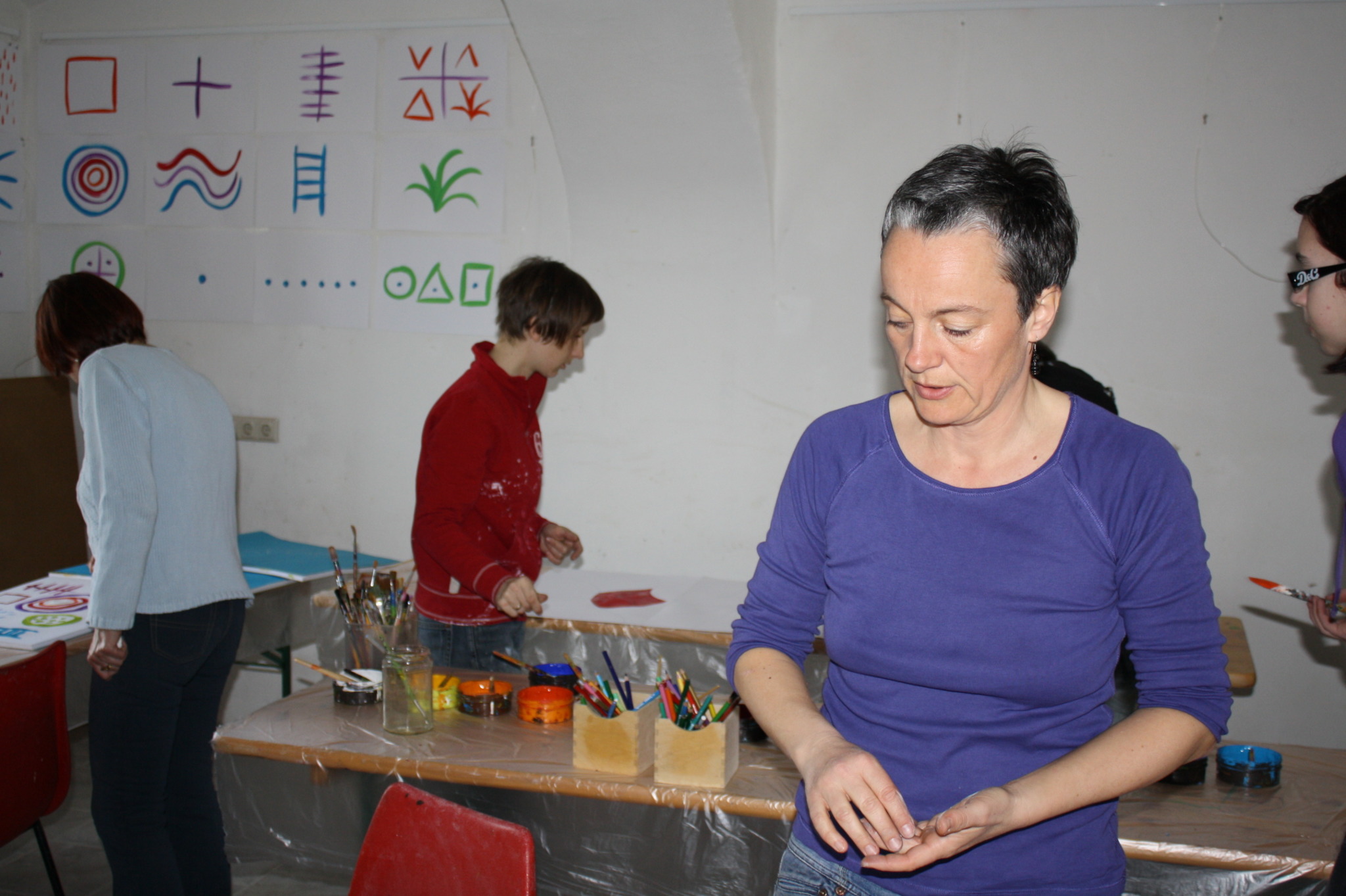 mit Jutta Berger in Althofen St. Veit