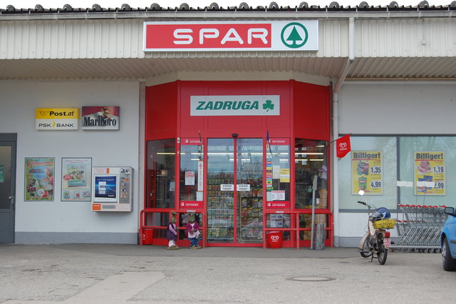 Der Zadruga-Markt, seit kurzem neue Post-Servicestelle, soll laut Liendl Teil eines Einkaufszentrums werden