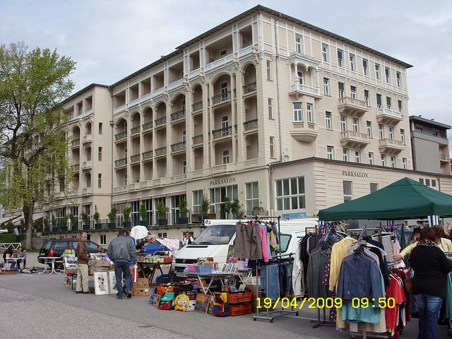 Flohmarkt beim Parkhotel