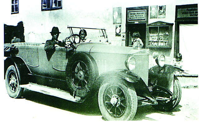 Erstes Auto in Arnoldstein