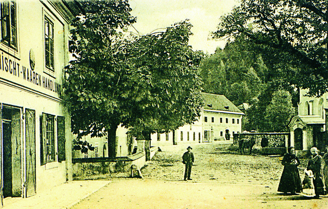 Kirchenplatz von Arnoldstein
