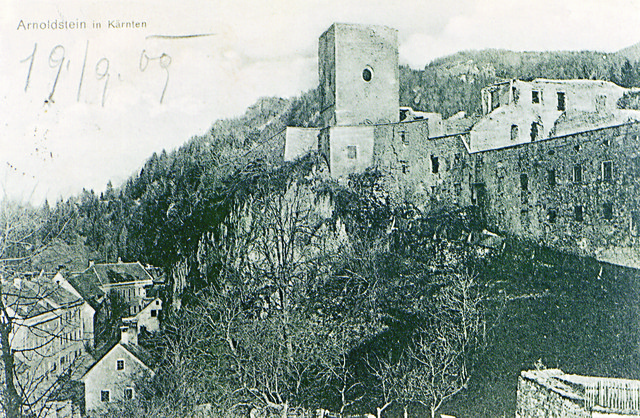 Klosterruine um 1909